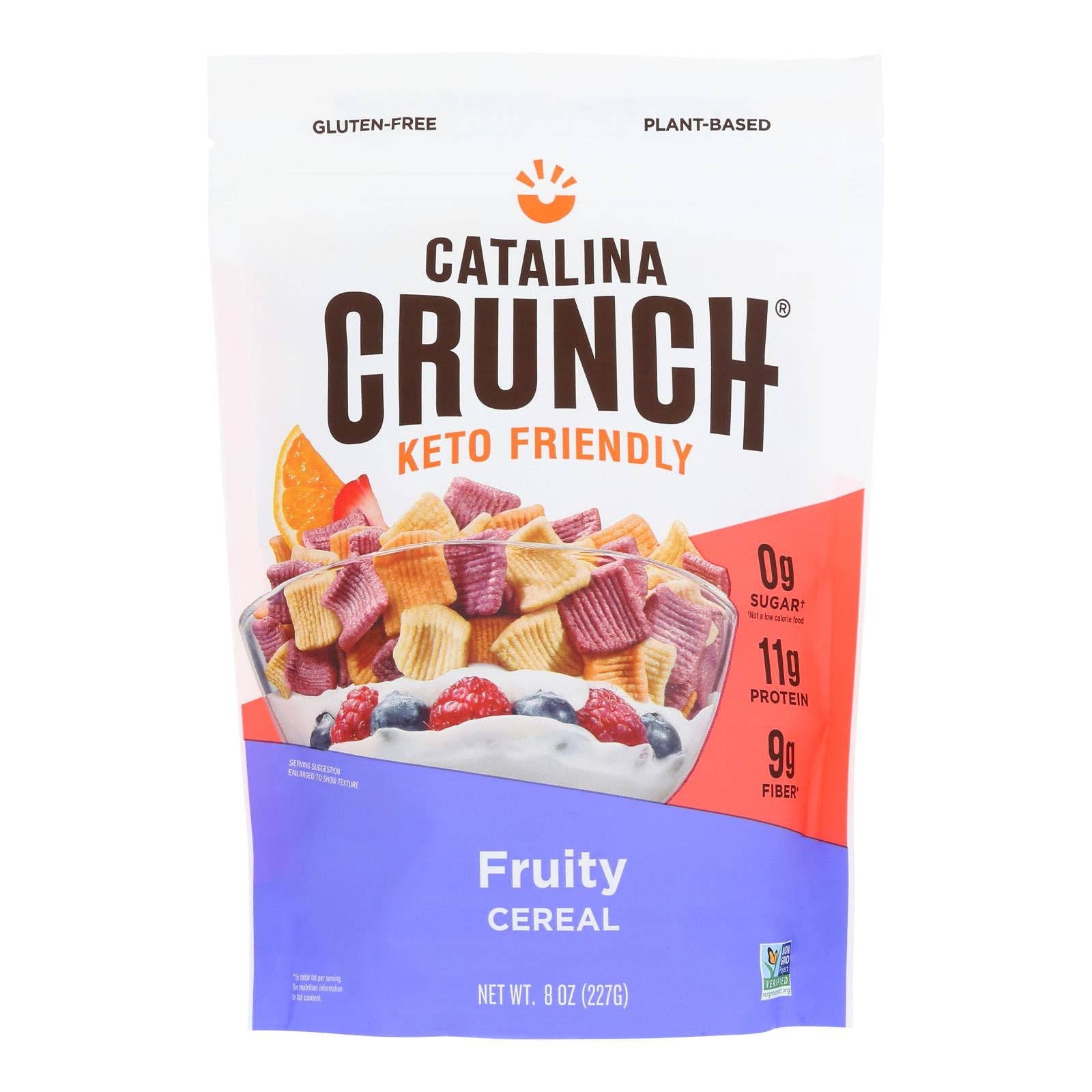 Everyday Supply Co - Wholesale Breakfast Cereal - Catalina Crunch - Cereal Keto Fruity - Case Of 6-8 Oz0