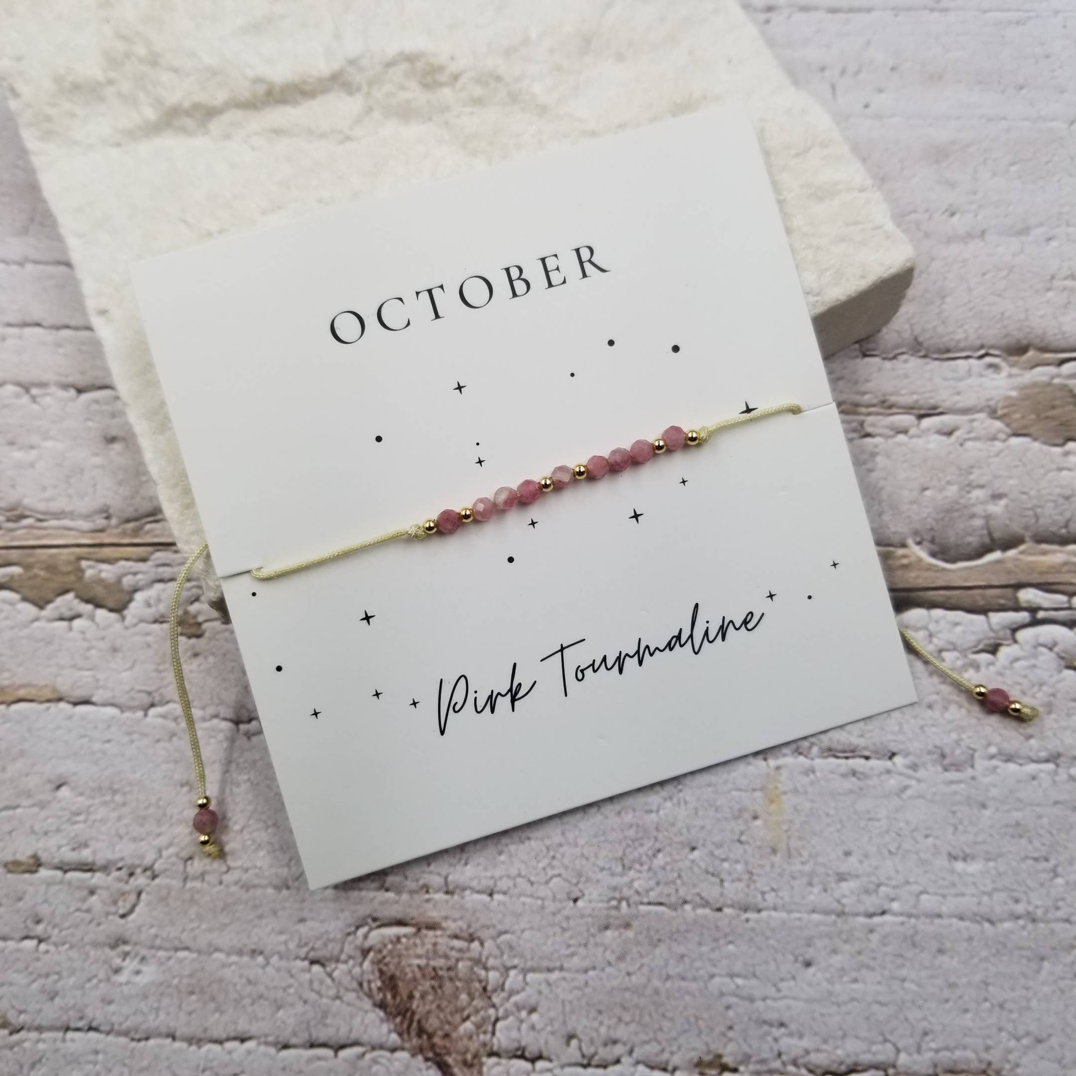 Treasure Wholesale - Wholesale Beaded Bracelet - Handmade Crystal & Copper Bead Birthday Month Bracelet9