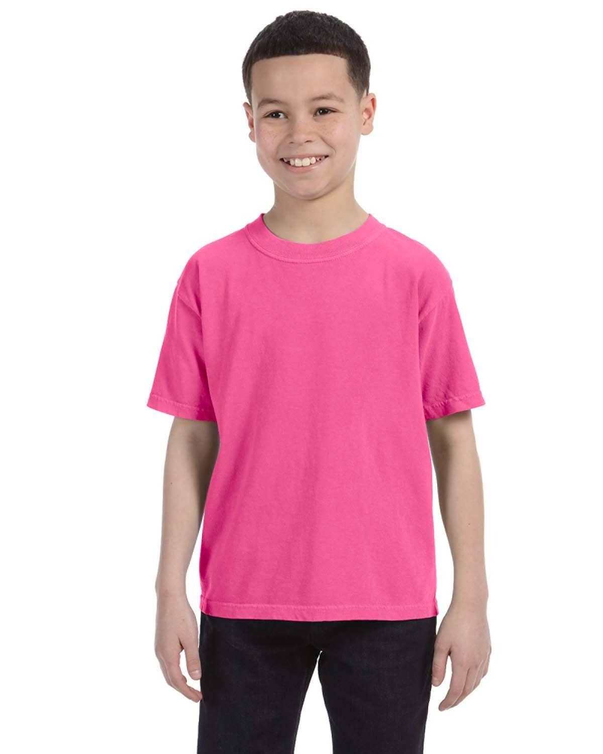 Total Apparel - Wholesale T-Shirt - Kids - Comfort Colors Garment-Dyed Youth Midweight T-Shirt | C90188