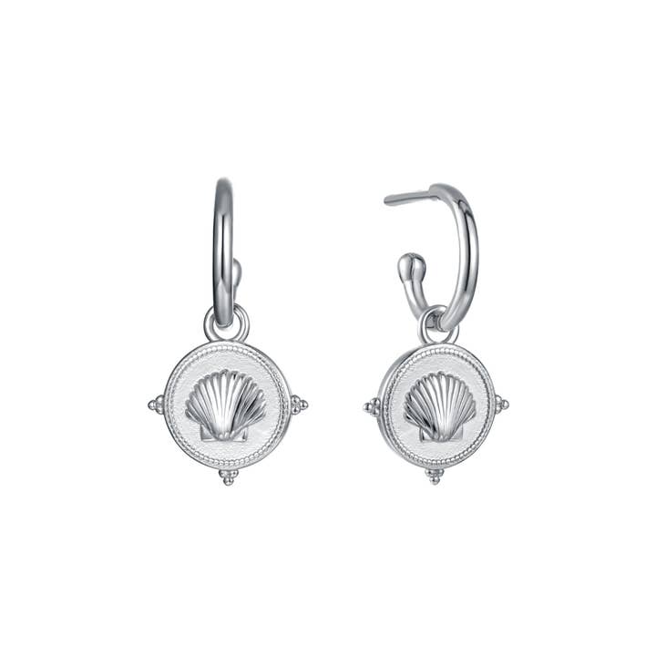 Malakai the Label - Wholesale Huggie earrings - Isola Sea Earrings in Sterling Silver0