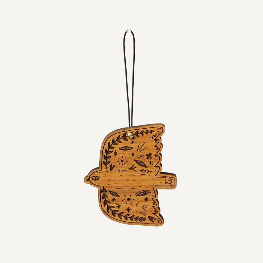 Lucca – wholesale Ornament – Folk Bird | Wood Ornament1