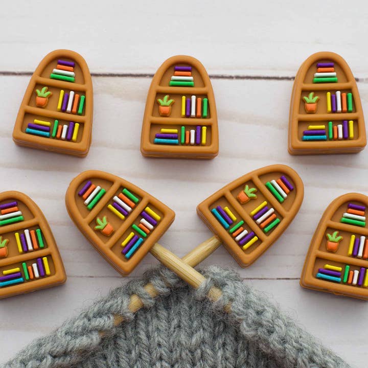 Fox & Pine Stitches - Vente Accessoire de tricot/crochet - Amoureux des livres | Arrêts de maille1