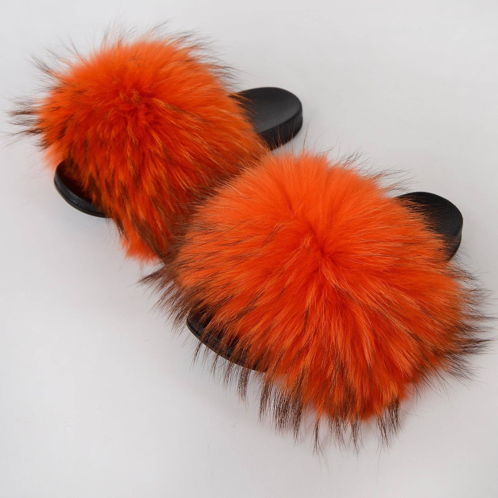 VividLux - Wholesale Slippers - Women's - Fluffy Fur Slides Flat Furry Sandals for Women 28