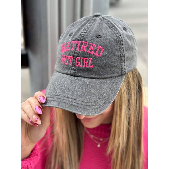 Adelle Linen – Engroshandel Baseballkasket - Dame – Pensioneret Hot Girl Hat4