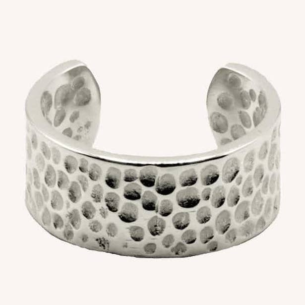 Anel Ammos Ouro Branco por atacado de Avra Artifacts