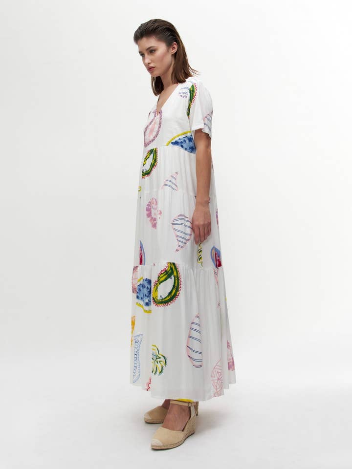 Paisley print maxi dress for wholesale by Lolita