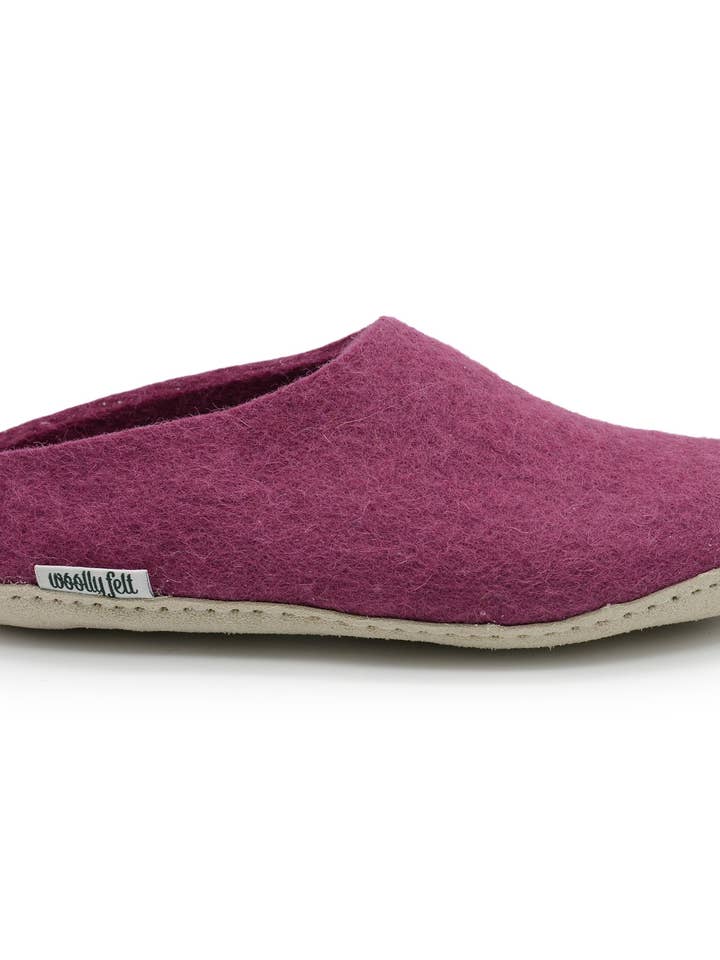Handmade Wool Felt Indoor Slippers - Winter Gift for wholesale by Woollyfelt