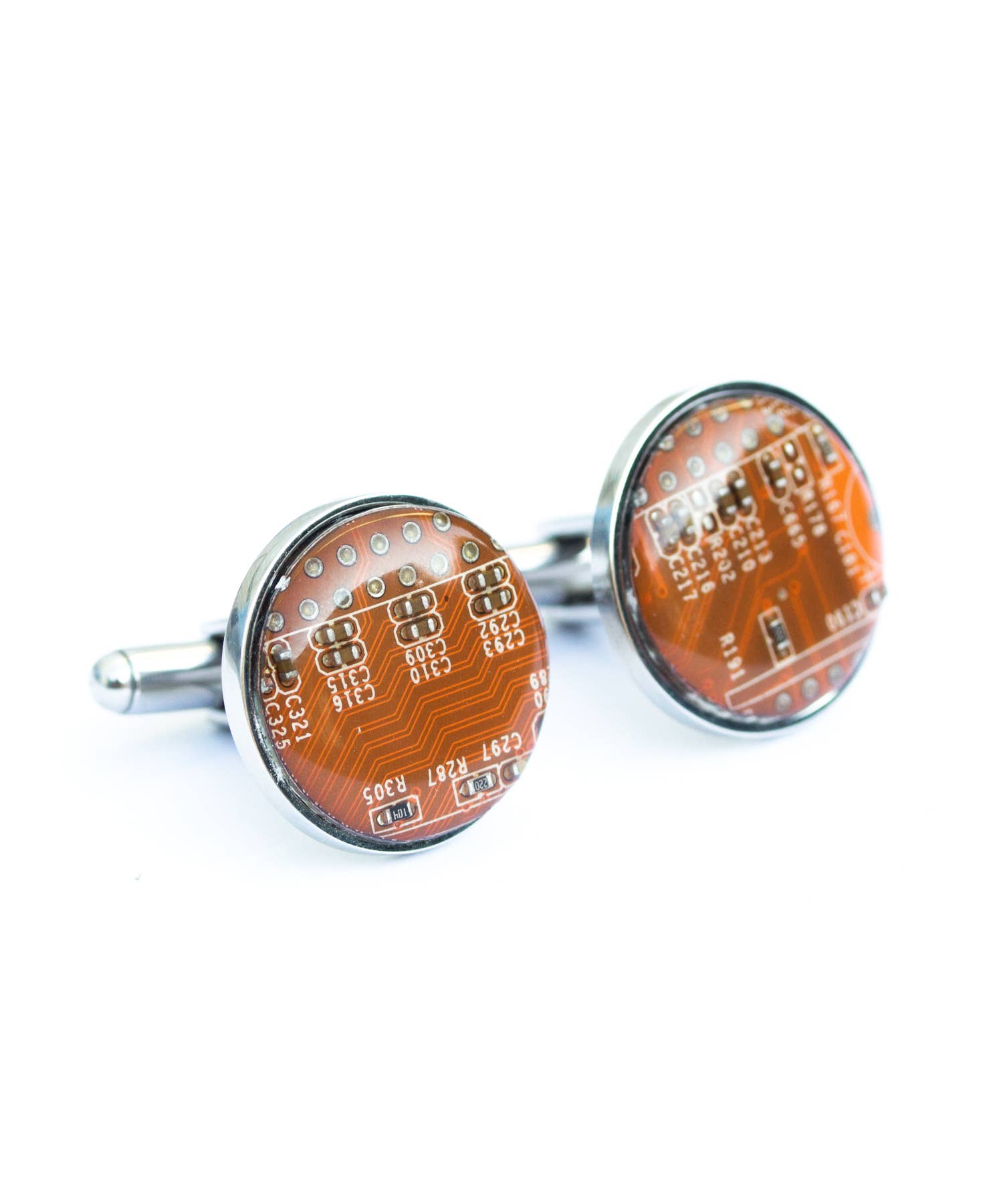 Pavlysh s.r.o. - Wholesale Cufflinks - Round cufflinks, stainless steel, resin6