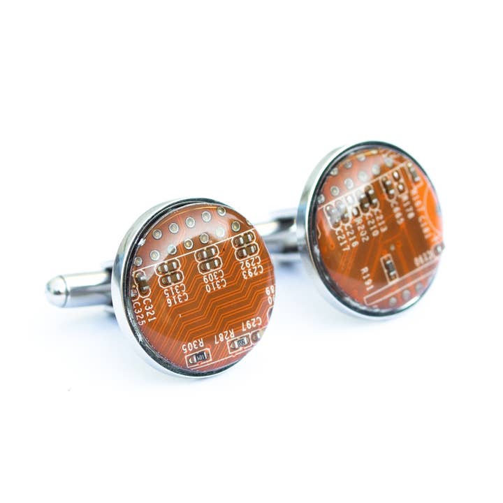 Pavlysh s.r.o. - Wholesale Cufflinks - Round cufflinks, stainless steel, resin6