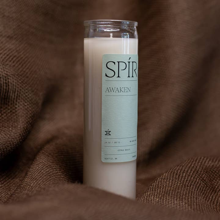 Awaken — kaars van 14 oz voor wholesale door Spír Candle Co.