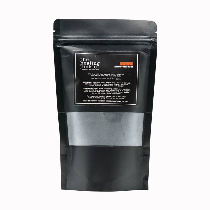 Pit-Stop, oksel+voet detox voor wholesale door The Healing Junkie Herbal Apothecary