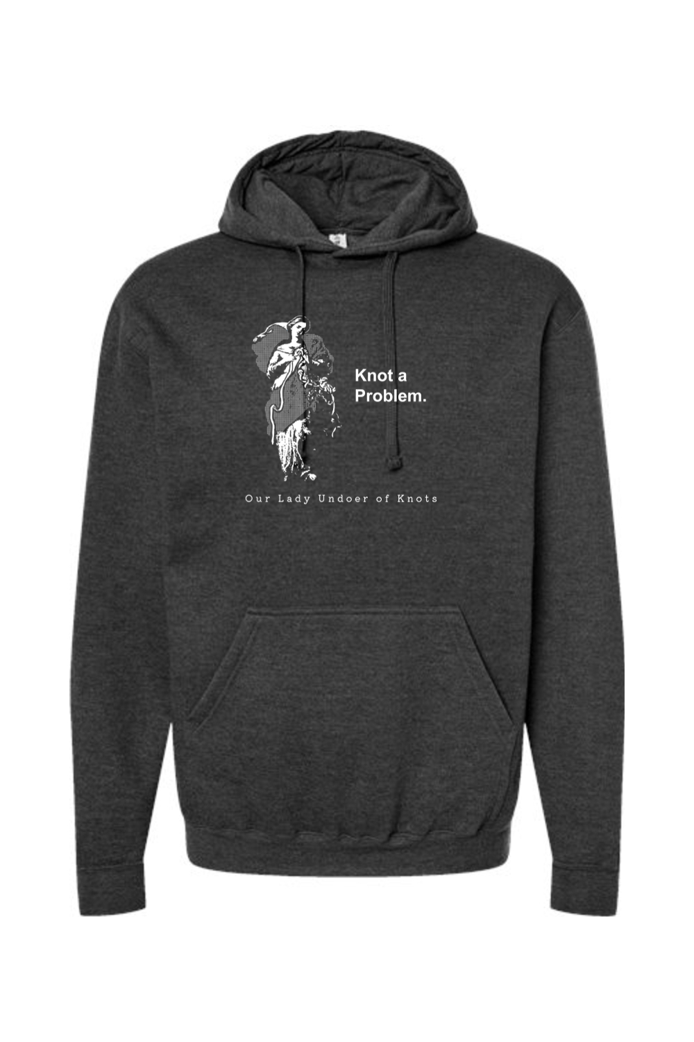 Sock Religious - Wholesale Hoodie - Unisex - Knot a Problem - Our Lady Undoer of Knots Hoodie Sweatshirt2