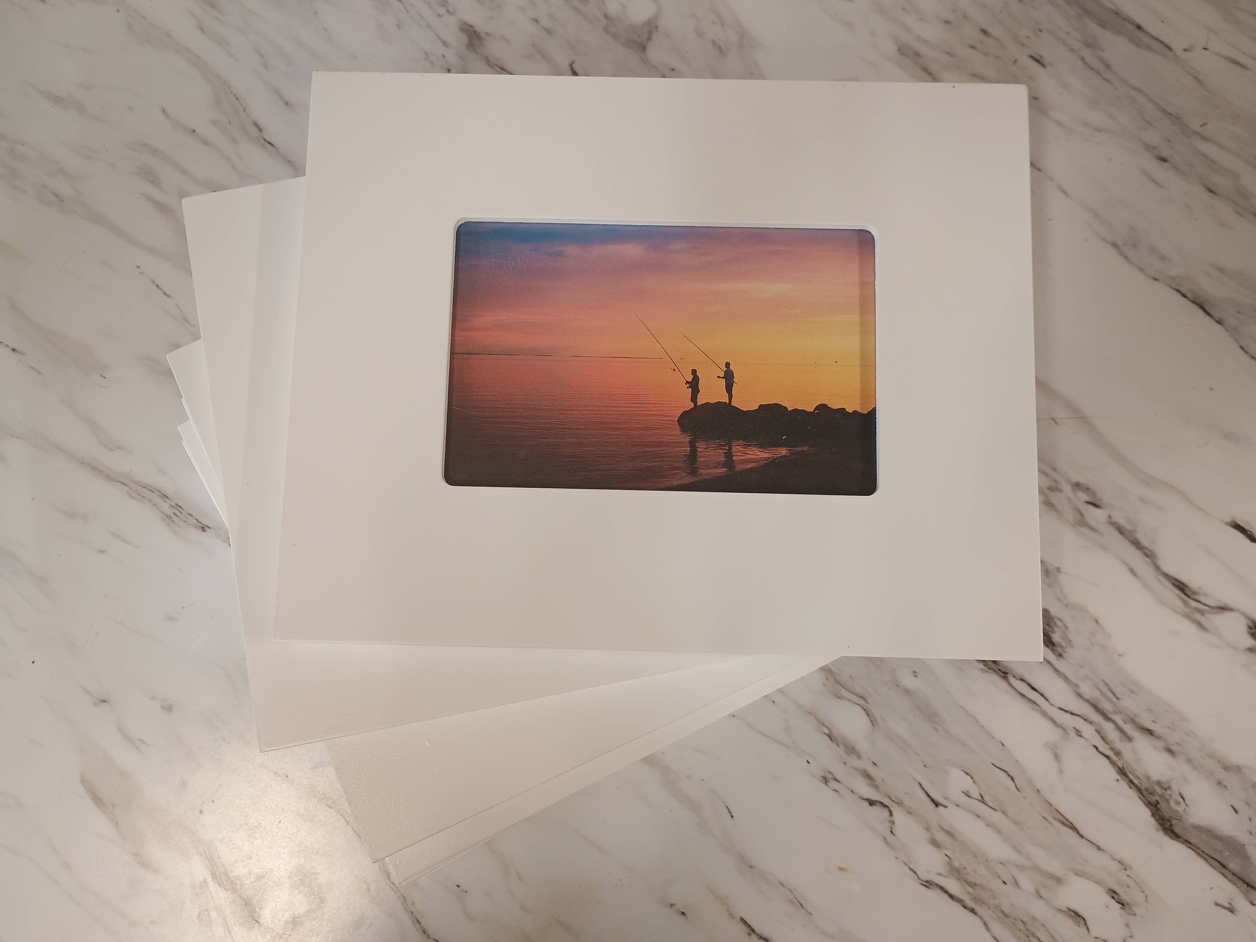 Schweitzer Customs – wholesale Picture frame – Wood Picture Frames White - 4x6 10 PCs 1