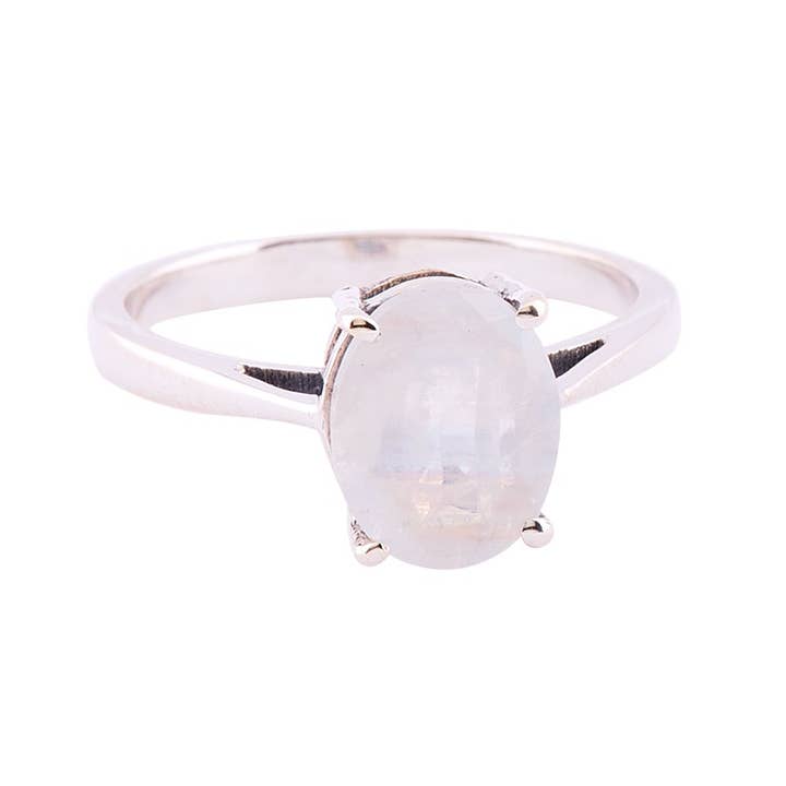 Benjamin International - Wholesale Single Stone/Solitaire Ring - 4 PRONG LARGE SOLITAIRE AMETHYST RING