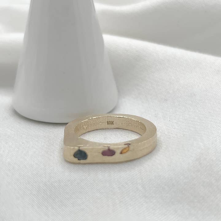 Amory C Jewelry - Wholesale Multi-Stone Ring - #7 Sapphire & Ruby 3 Stone3