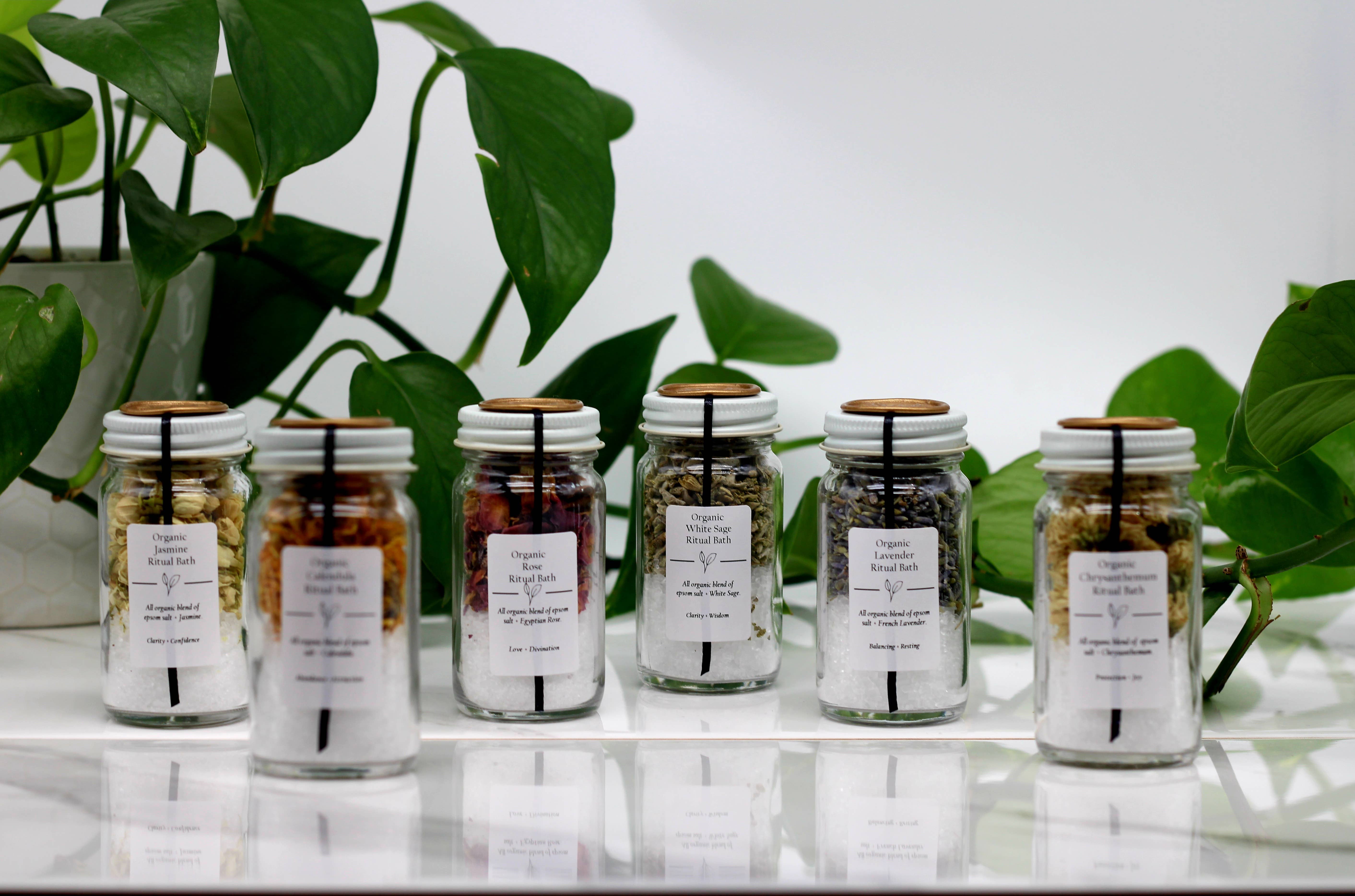 Three Witches Tea Shop – Engroshandel Badesalt – Økologisk egyptisk roseritual badesalt2