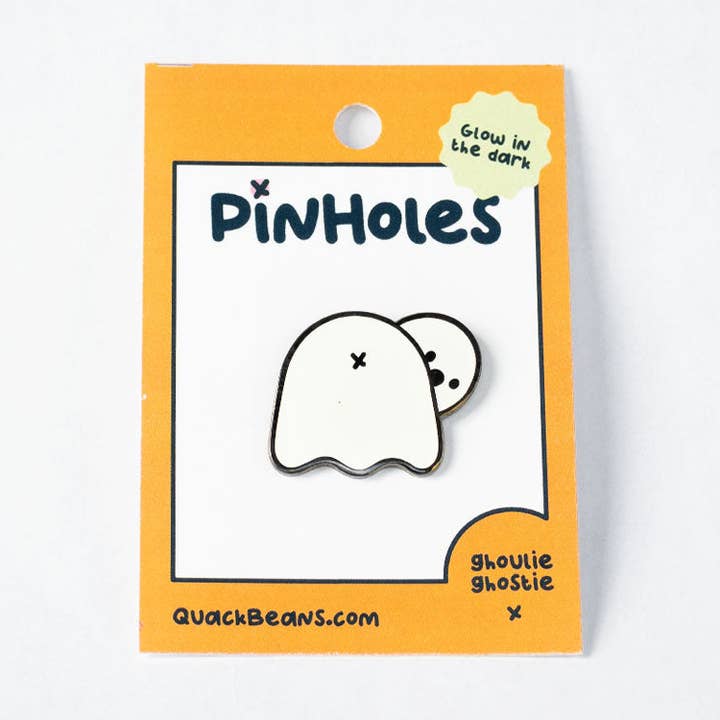 Pinholes | Ghoulie Ghostie for wholesale by Quack & Beans