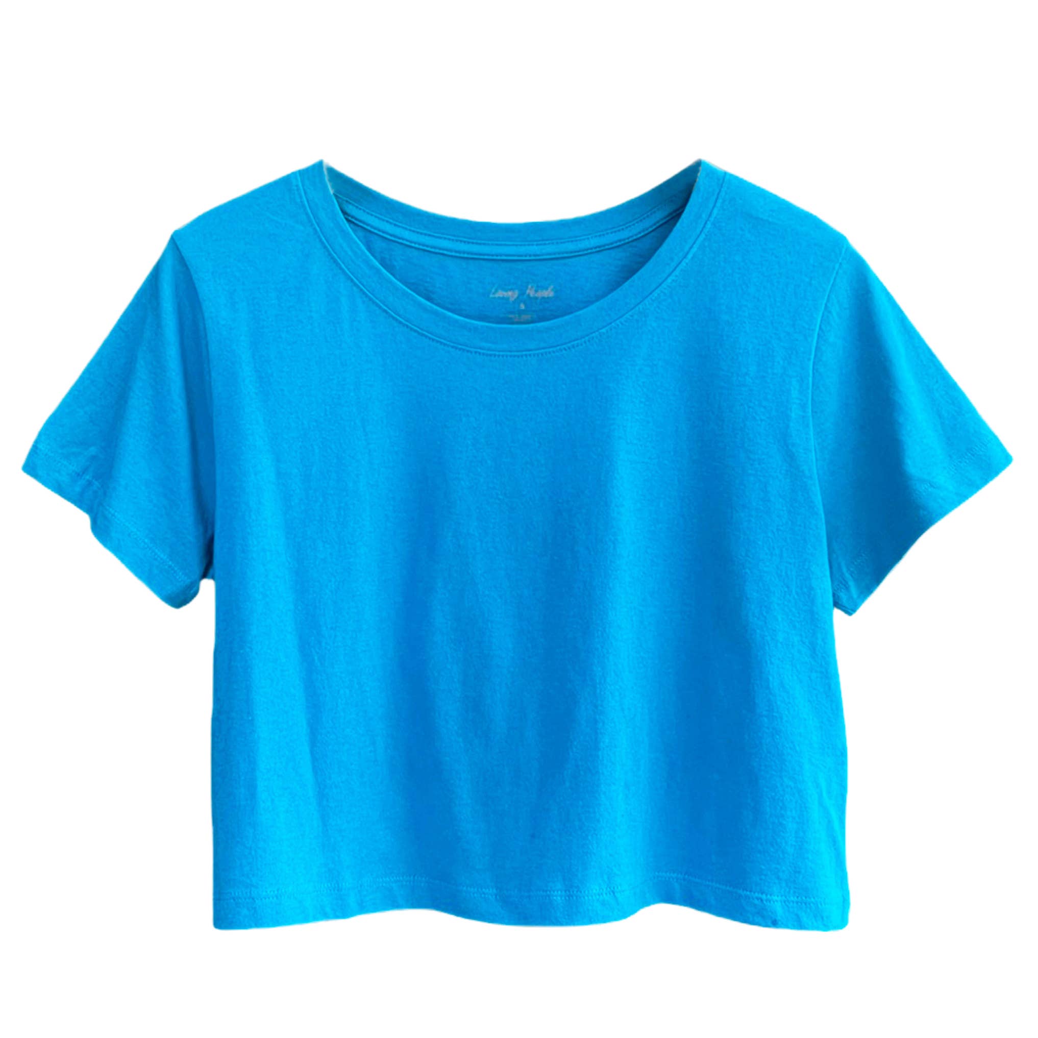 LOVING PEOPLE - Wholesale T-shirt – women's - Premium Cotton Crop Tops (New Colors!)6