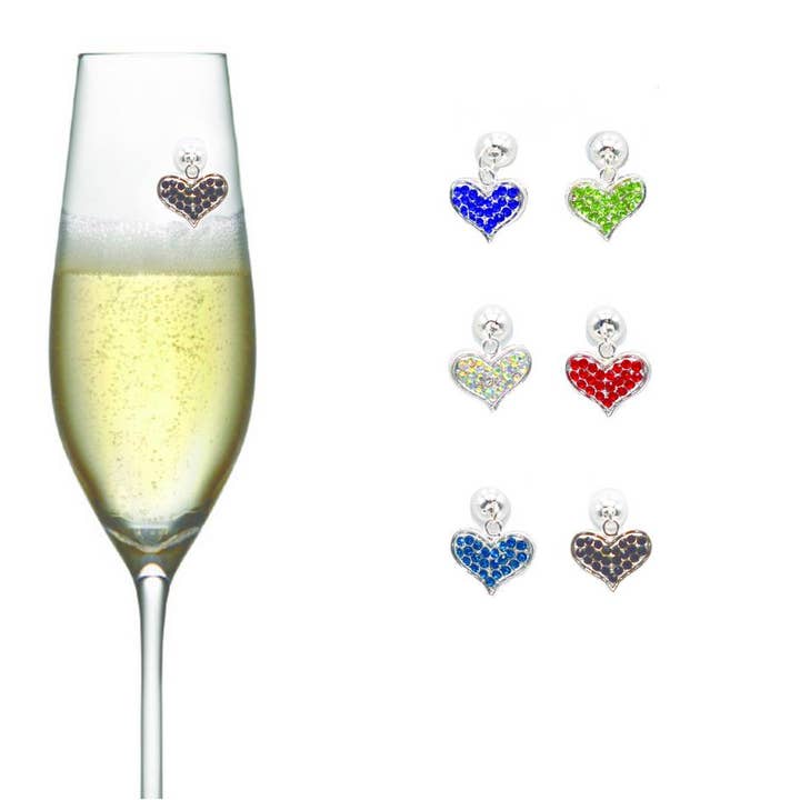 Colección Heart U More para venta al por mayor de Going Stemless Magnetic Cocktail Charms