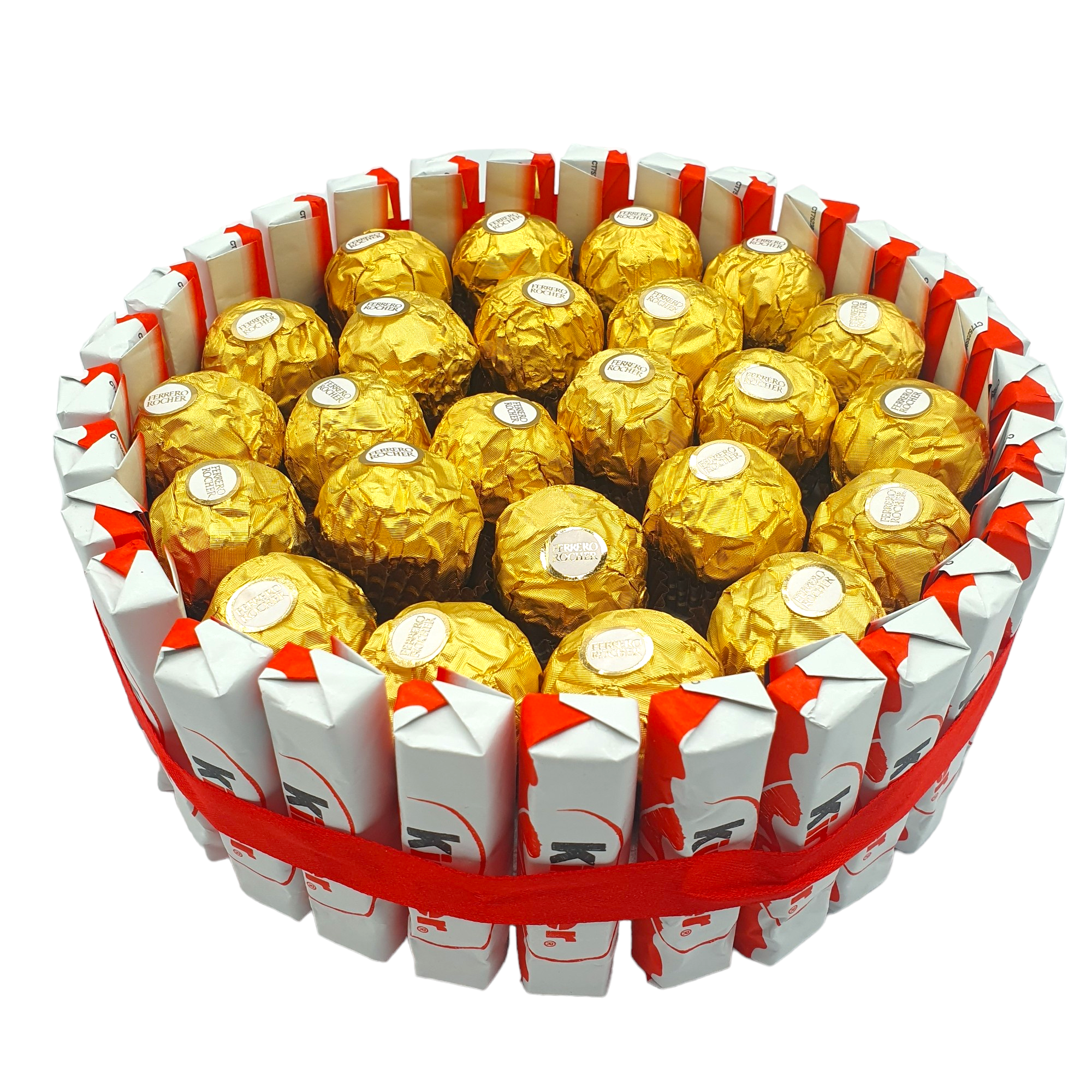 IAMI - Wholesale Chocolate Box - Ferrero Rocher Cake + Sweet Rose: Valentine's Day Gift2