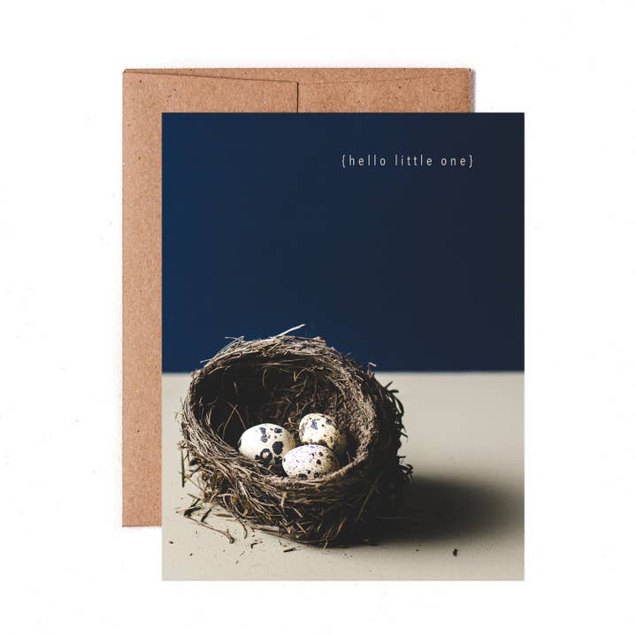 Little One Greeting Card for wholesale by The Pen + Piper