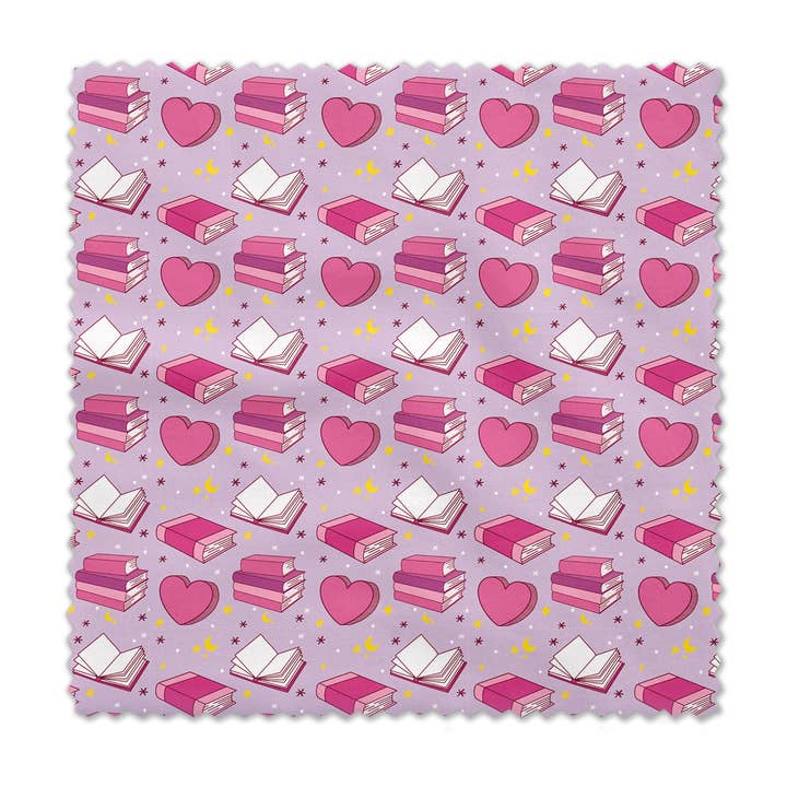 Books Lens Cloth for wholesale by NuggetByZoe