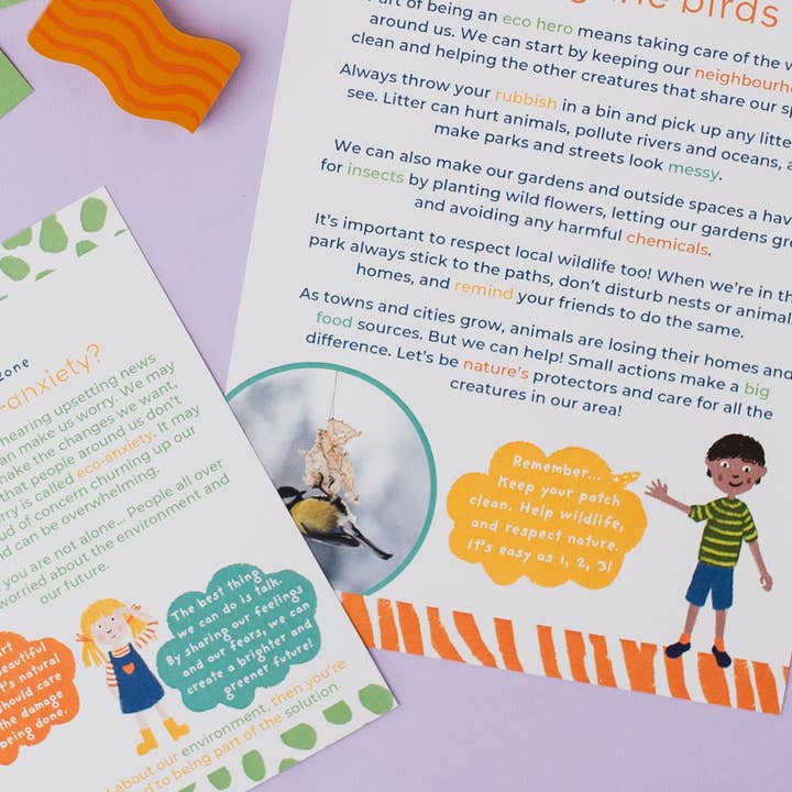 It’s Our Planet Too - Wholesale DIY Craft Kit - Kids - CHILDREN'S ECO ACTIVITY BOX - Love where you live8