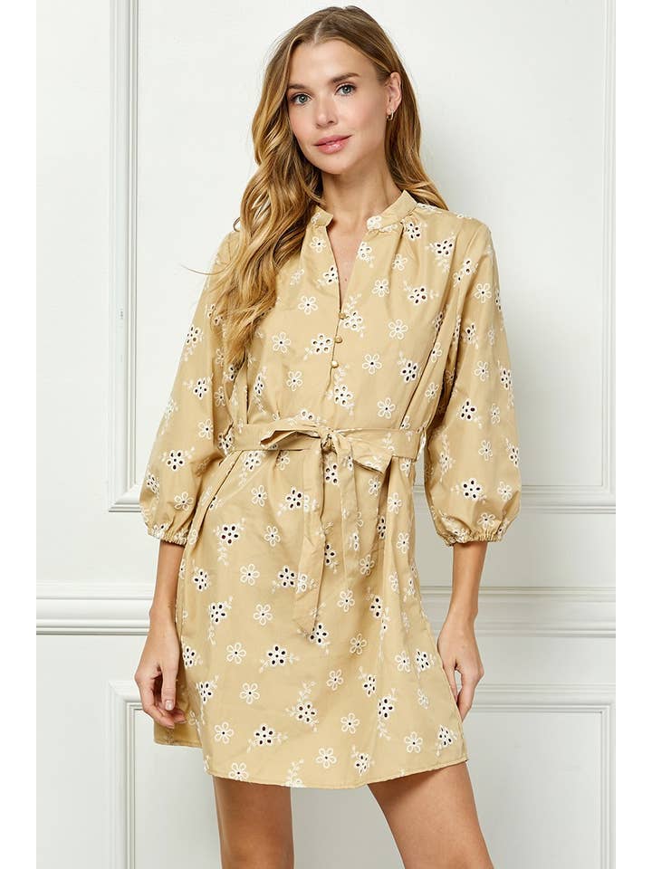 Vanilla Monkey - Wholesale Dress - Women's - 3/4 Sleeve Dress