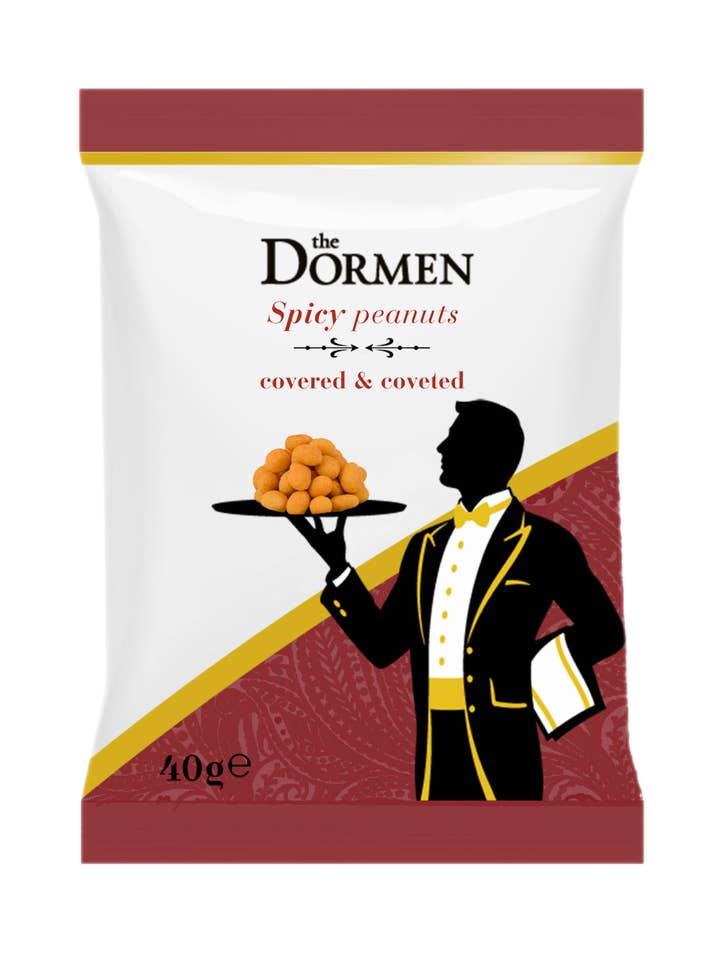 The Dormen Spicy Peanuts 40g for wholesale by Dormen Foods