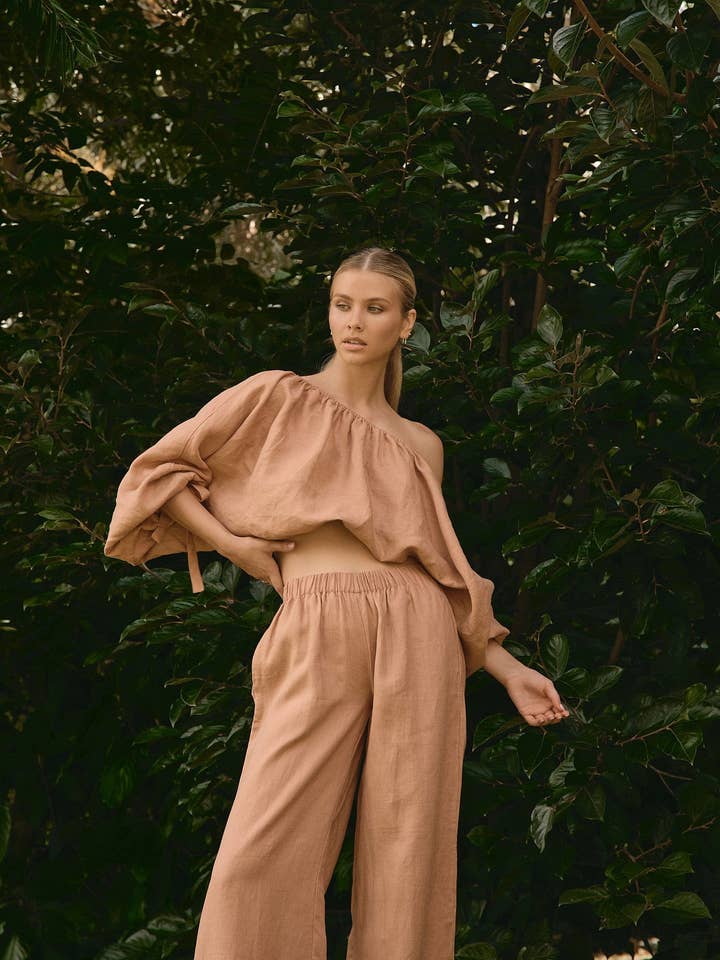 PROMISE PANT - CORAL for wholesale by BEFORE ANYONE ELSE