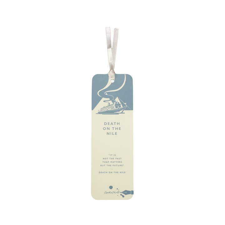 Bogmærkepapir - Agatha Christie (Døden på Nilen) for engroshandel hos Half Moon Bay