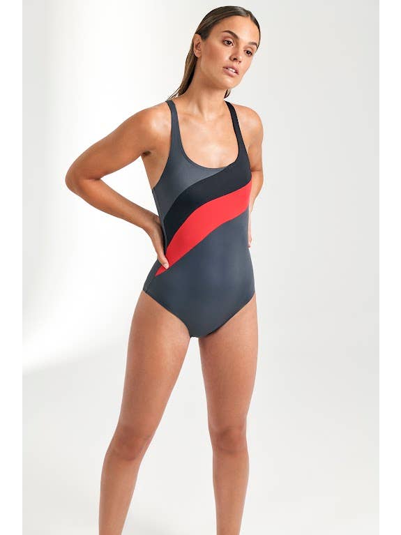 Basmar - Wholesale One Piece Swimsuit - Women's - SHAPE-EFFECT SPORTS SWIMSUIT