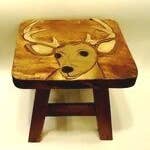 Stool, Deer for wholesale by Sea Island Imports, Inc.