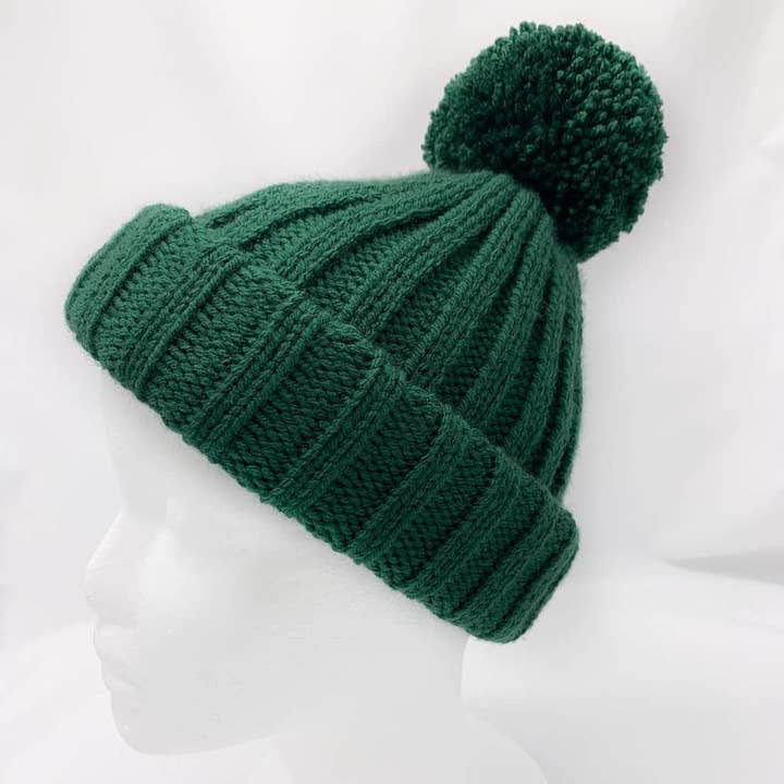 Forest Green Mike Nesmith Monkees Beanie for wholesale by Bears Den Essentials