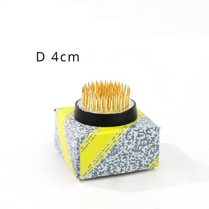 Gohobi (We cover U.S. import duties) - Wholesale Decorative Tabletop Object - Gohobi Ikebana Kenzan Stainless Steel Flower Stand Flower Holder2