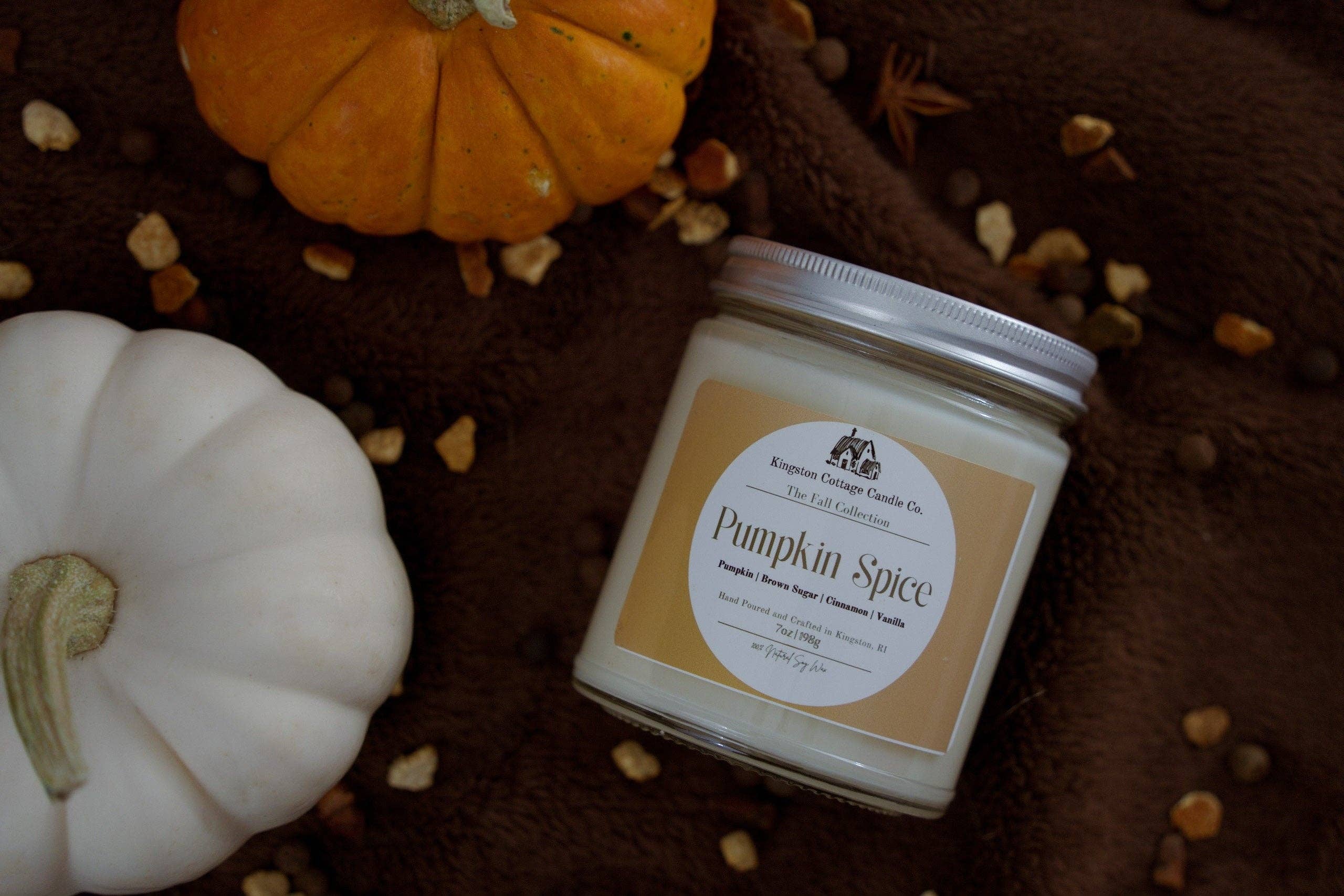 Kingston Cottage Candle Co. - Wholesale Jar/Filled Candle - Pumpkin Spice Candle3