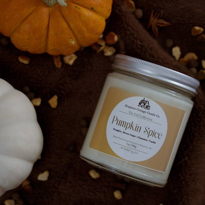 Kingston Cottage Candle Co. - Wholesale Jar/Filled Candle - Pumpkin Spice Candle3