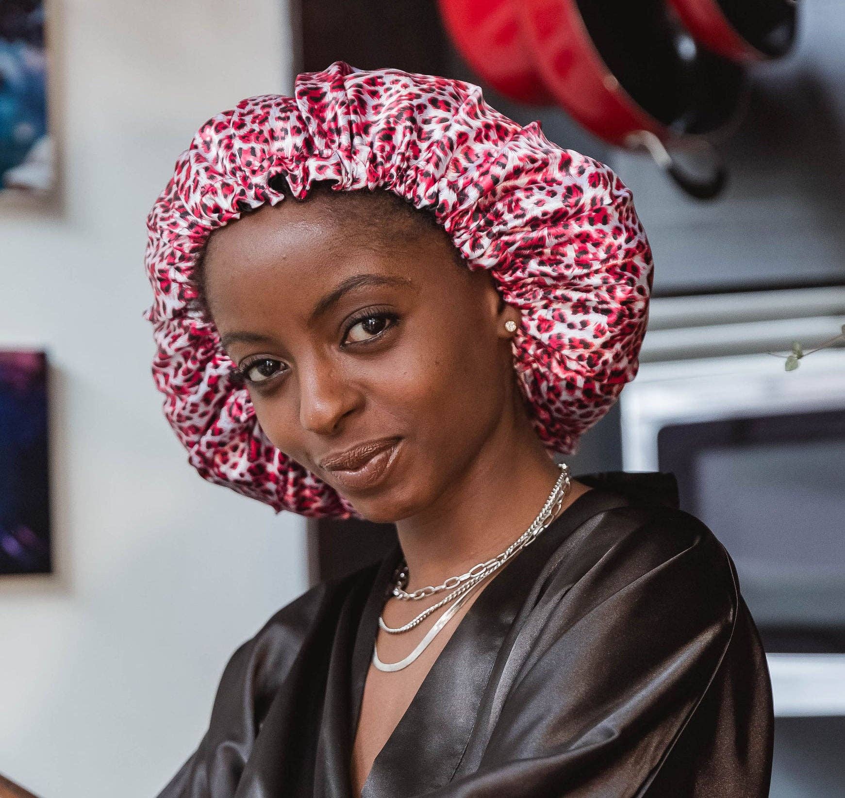 Glow by Daye - Wholesale Sleep Cap / Bonnet - Women's - G x D Adjustable Satin Bonnet76