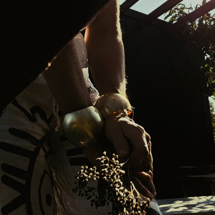 Bisjoux - Wholesale Cuff Bracelet - Globe dome brass handcrafted bold big Cuff bracelet6