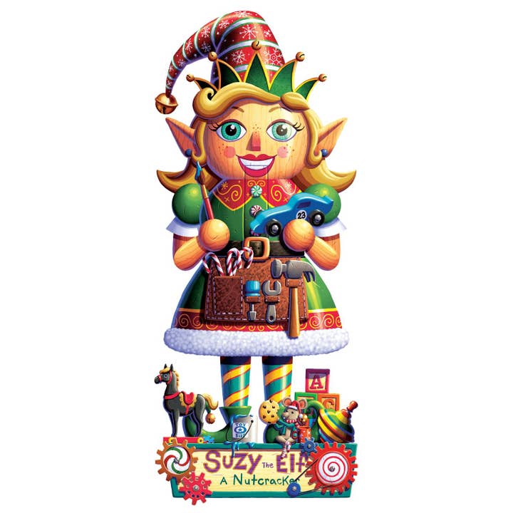 Suzy the Elf - Fun Size for wholesale by Boardwalk Puzzle Company