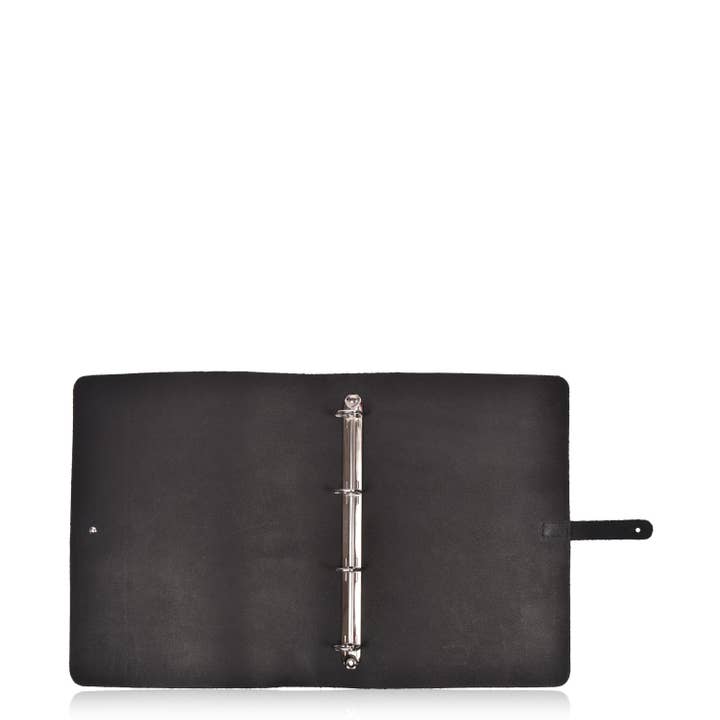 Owen Barry Ltd - Wholesale Folders - Leather Folder | Ring Binder | Black Folder| A4 Folder3