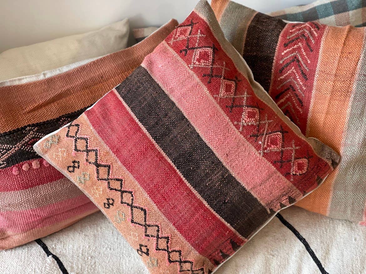 NOMAD BY LIV - Wholesale Throw Pillow Cover - Nomad by LIV -  handgemaakte Kilim Kussenhoezen, kleurrijk3