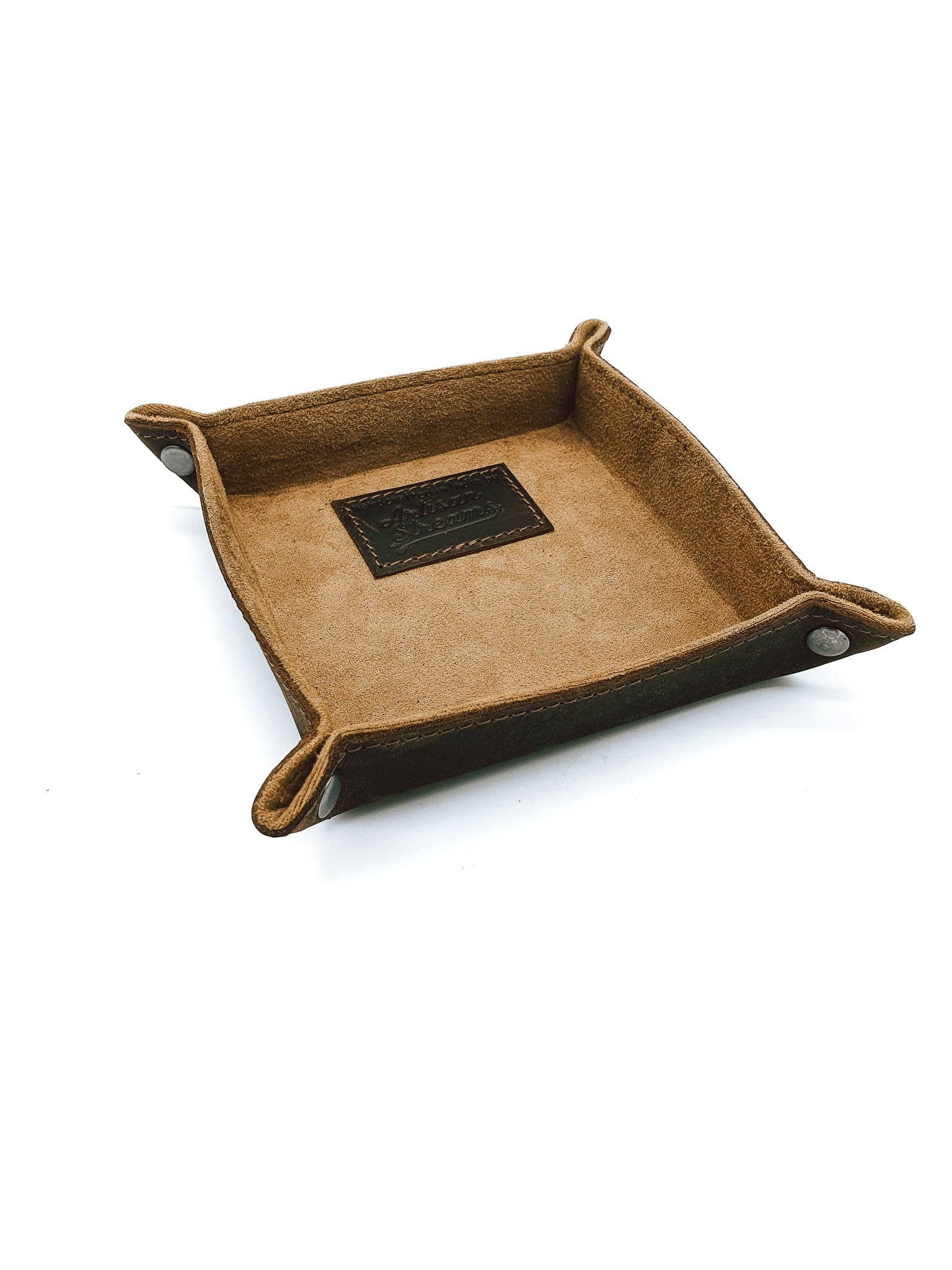 Artisan Streams - Wholesale Decorative Tray - Leather Valet Tray4