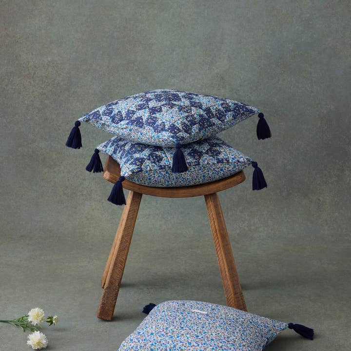 Mid Star Patchwork Jimo Cushion Cover for wholesale on Faire1