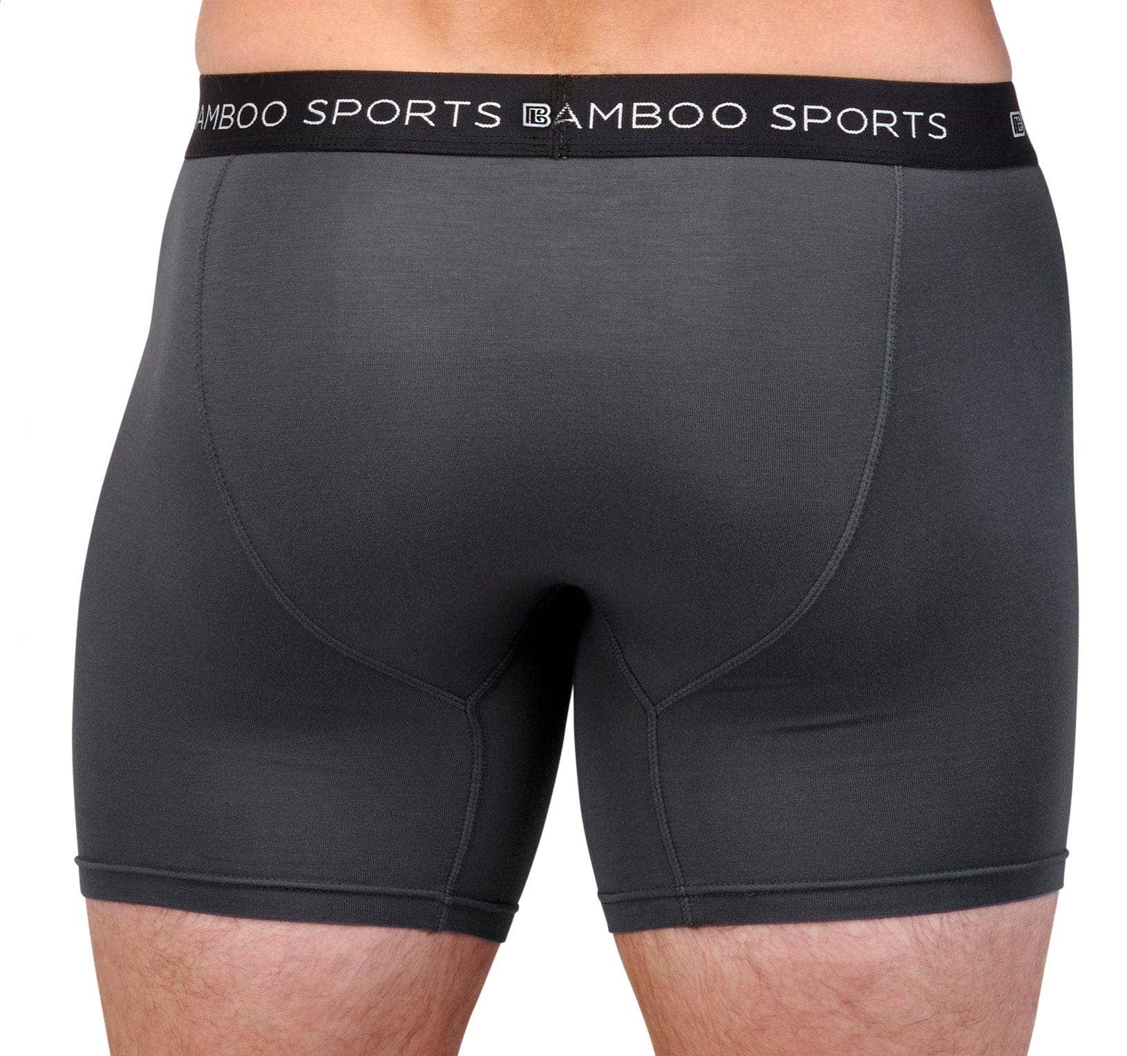 Bamboo Sports - Venta al por mayor Ropa interior - Hombre - Boxer para hombre Bamboo Sports con entrepierna de 4 pulg. (10 cm) - paquete de 416