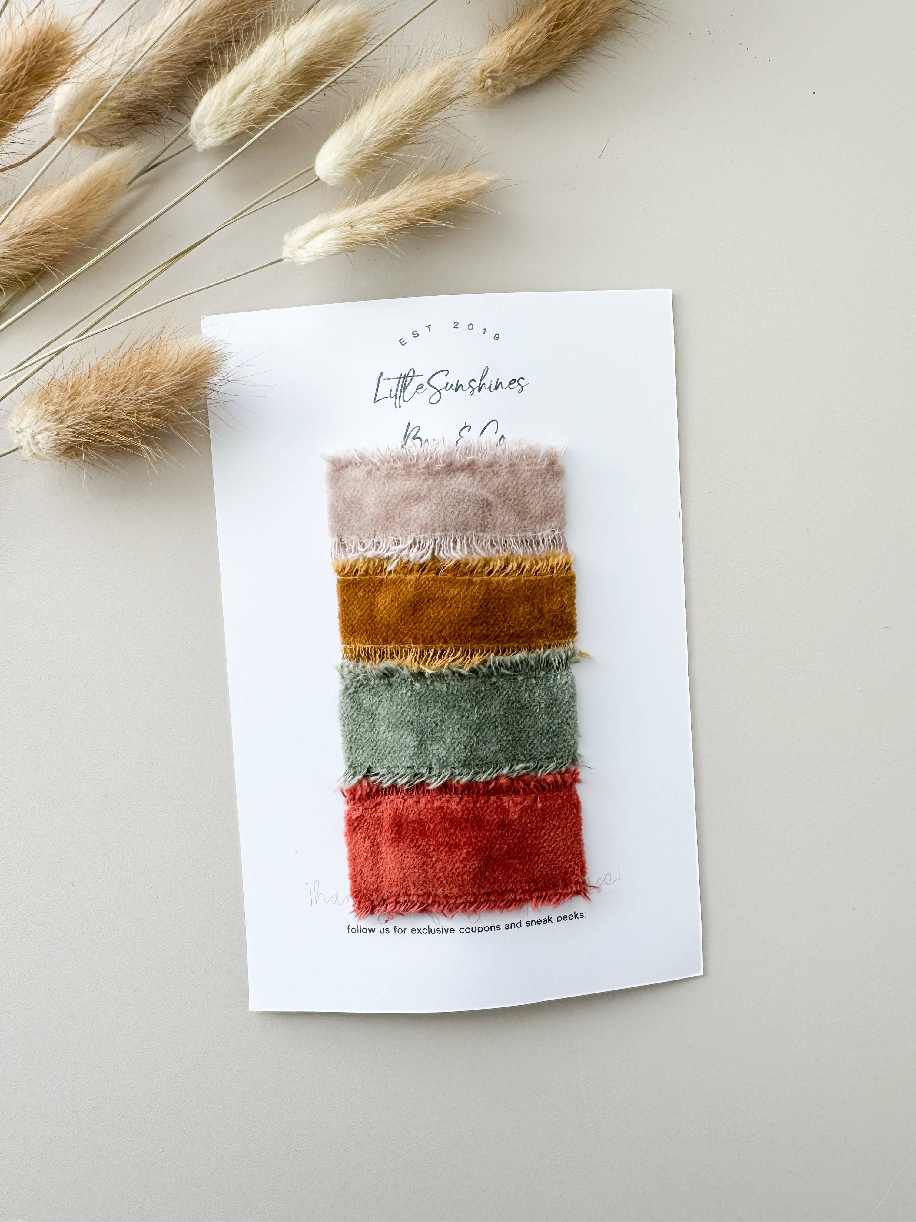 Little Sunshines Bow & Co - Wholesale Hair Clip - Kids - Velvet & Fringe Snap Clip Sets- Set of 41