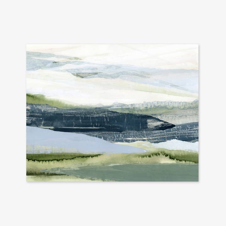 "After the Rain No. 2" A Horizontal Print by Lara Eckerman for wholesale by Lara Eckerman Art
