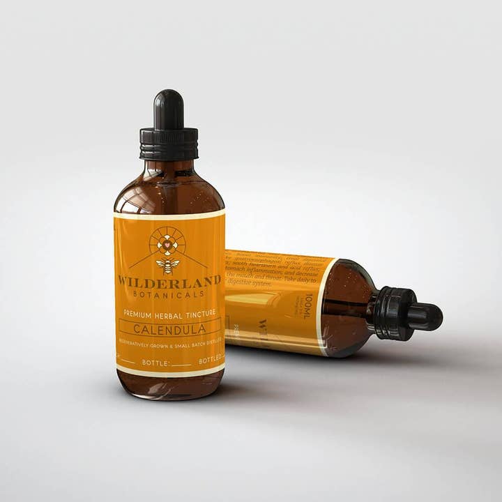 Wilderland Botanicals – wholesale Tincture – CALENDULA TINCTURE
