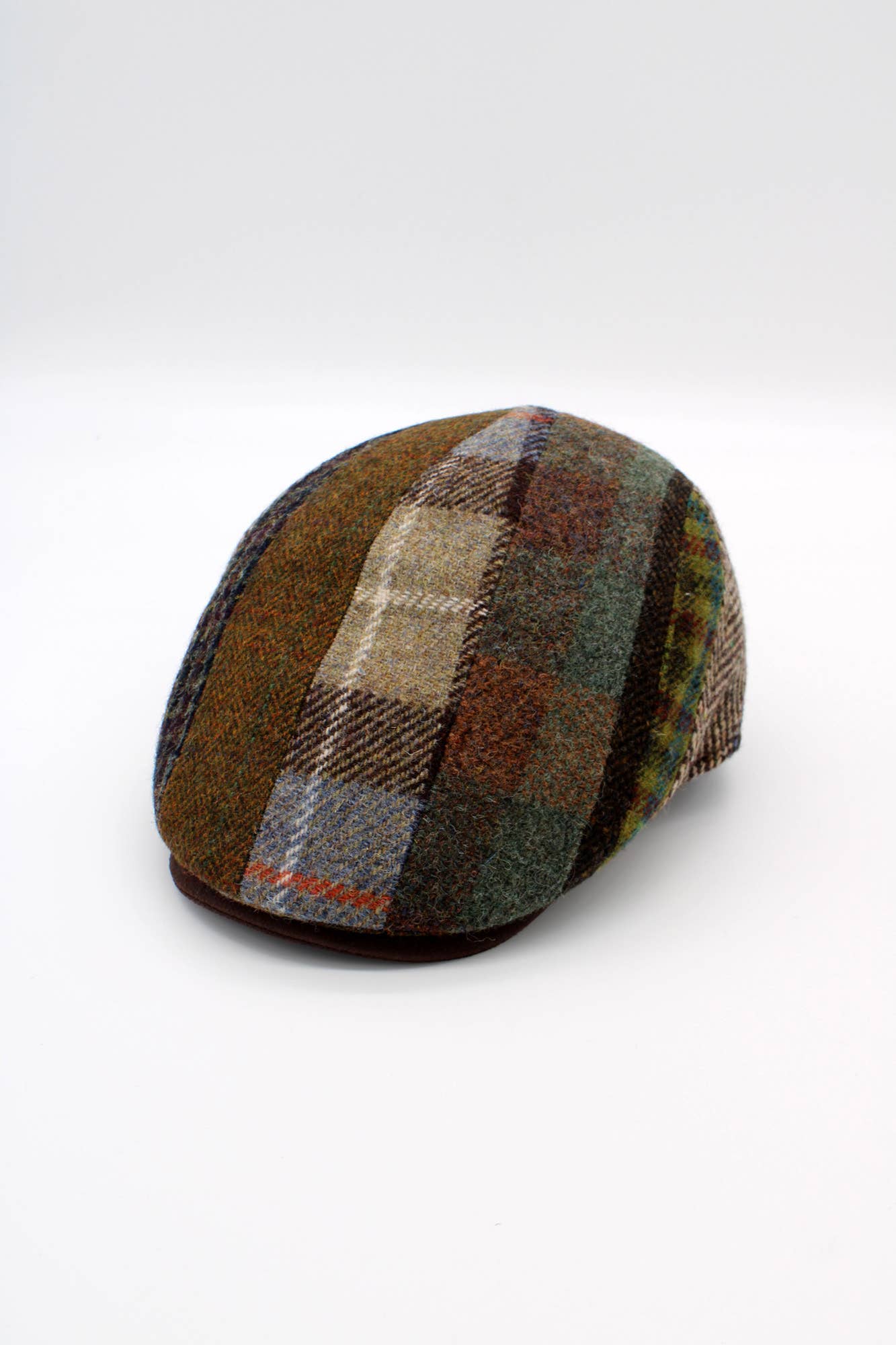 Hologramme Paris – wholesale News boy/school boy hat – Men's – 18229 Wool Cap - Brown