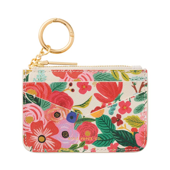 Garden Party Key Ring Card Case for wholesale by Rifle Paper Co.